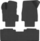 EVA коврики EVAtech в салон авто для Honda Ridgeline (YK1) Crew Cab 2006-2014 1 поколения Pickup 4-дв. USA Черный кант (HA43211ZD3LA5SBB) - изображение 1