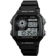 Годинник наручний чоловічий Skmei 1299 Black, 1299BK (12339) - зображення 1