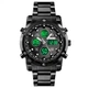Часы наручные мужские Skmei 1389 Black - Black, 1389BK (12323) - изображение 2