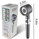 Массажная лейка для душа с фильтром для воды, 3 режима, Shower Head, Серая - изображение 7