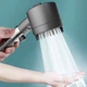 Массажная лейка для душа с фильтром для воды, 3 режима, Shower Head, Серая - изображение 8