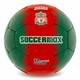 Мяч футбольный Ливерпуль Soccermax Liverpool 0047-822 размер №5 Green-Red - изображение 1