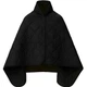 Кемпинговое одеяло с чехлом Deep Black 150×200 см KT7001002 — с кнопками, позволяющими использовать как пончо - изображение 1