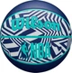 Баскетбольный мяч Wilson NBA DRV PLUS DAZZLE CAMO OUTDOOR INDIGO темно-сине-бирюзово-белый WZ3016102XB6 Размер EU: 6 - изображение 1
