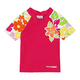 Топ солнцезащитный для девушек Aqua Speed T-SHIRT FLOWER 2123 розовый, мультиколор Дети 122 см - изображение 2