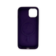 Защитный чехол-накладка Cosmic Silicone Case Magnetic для Apple iPhone 14 Dark Purple (SilMag14-30) - изображение 2