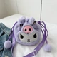 М'яка плюшева Сумочка Куромі дитяча сумка Kuromi Hello Kitty Sanrio - зображення 7