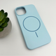 Защитный чехол-накладка Cosmic Silicone Case Magnetic для Apple iPhone 14 Sky Blue (SilMag14-45) - изображение 3