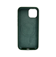 Защитный чехол-накладка Cosmic Silicone Case Magnetic для Apple iPhone 14 Atrovirens (SilMag14-54) - изображение 2