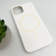 Захисний чохол-накладка Cosmic Silicone Case Magnetic для Apple iPhone 15 White (SilMag15-9) - зображення 3