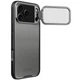 Карбоновая накладка Nillkin Camshield Prop для iPhone 17 Pro Transparent black - изображение 4