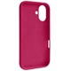 Чехол Fiji Silicone Case для Apple iPhone 17 бампер накладка Soft Touch с микрофиброй Rose Red - изображение 2