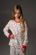 Пижама детская хлопковая Candy Cane German Volf 25113 новогодний принт 128-134 см рост 855360 - изображение 3