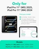 Защитное стекло ESR Armorite UltraFit Tempered Glass 2-pack для iPad Pro 11'' (2024/2025) Clear (1E13000102) - изображение 2