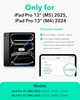 Защитная магнитная плёнка ESR Paper-Feel Magnetic Film 1-pack для iPad Pro 13'' (2024/2025) Matte Clear (1E0820103) - изображение 9