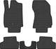 EVA коврики EVAtech в салон авто для Mitsubishi Eclipse 2005-2011 4 поколения Coupe USA Черный кант (MT1803C5AV1SBB) - изображение 1