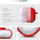 Чехол ArmorStandart Hang Case для Apple AirPods 3 Red (ARM60322) - изображение 3