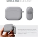 Чохол ArmorStandart Hang Case для Apple AirPods Pro 2 Light Grey (ARM68587) - изображение 2