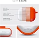 Чохол ArmorStandart Hang Case для Apple AirPods Pro 2 Orange (ARM68594) - изображение 3