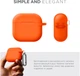 Чехол ArmorStandart Hang Case для Apple AirPods 4 Orange (ARM81288) - изображение 2