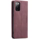 Чохол-книжка CaseMe із нубуку для Samsung Galaxy S20 FE Бордовий - зображення 5