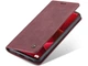 Чохол-книжка CaseMe із нубуку для Samsung Galaxy S20 FE Бордовий - зображення 3