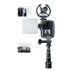 Рамка вертикальна GoPro 11/10/9 алюміній холодний черевик Telesin GP-FMS-G11-TZ - зображення 3