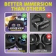 VR очки DESTEK V5 VR с Bluetooth-пультом виртуальной реальности Черный - изображение 11