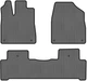 EVA коврики EVAtech в салон авто для Acura MDX (YD3) 2013-2016 3 поколения SUV USA Черный кант (AA21508ZV3LA6RGB) - изображение 1