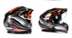 Мотошолом ATV - Enduro - кросовий NAXA - CO3/H/XXL Оранжево-чорній - зображення 4