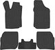 EVA килимки EVAtech в салон авто для 100 (C3) Restyling Mechanical seats Audi 1988-1991 3 покоління Sedan EU Сота Чорна Чорний кант (AU11923CV5TL4SBB) - зображення 1