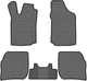 EVA килимки EVAtech в салон авто для 100 (C3) Restyling Mechanical seats Audi 1988-1991 3 покоління Sedan EU Сота Сіра Чорний кант (AU11793CV5AV4SGB) - зображення 1