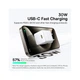 Зарядное устройство Baseus Palm Fast Charger 1C 30W + Cable 1.0m Type-C 60W white (P10111605213-01) - изображение 6