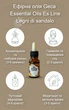 Парфумована ефірна олія GE.CA Essential Oils Es Line Legni Di Sandalo Сандалове дерево 15 мл (8025978106327) - зображення 2