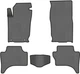 EVA коврики EVAtech в салон авто для Fullback (Double cab) 4WD Fiat 2018 1 поколения Pickup 4-дв. EU Ромб Серый Черный кант (FT42443C5FC2RGB) - изображение 1