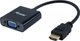 Przejściówka Equip HDMI - VGA (mit Audio) - obraz 1