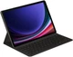 Чохол-клавіатура Book Cover Keyboard Slim Ai Key для Samsung Galaxy Tab S9 11.0 (X710/X716) / Tab S9 FE 10.9 (X510/X516) / Tab S10 FE 10.9 (X520/X526) / Tab S10 Lite 10.9 (X400/X406) Black ENG/UKR (EF-DX720BBEGUA) - изображение 3