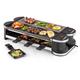 Электрогриль раслет раклетница Klarstein Tenderloin 50/50grill-raclette Черный Б/У - изображение 4