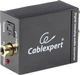 Цифро аналоговый аудио преобразователь звука Cablexpert 1xToslink -> 2xRCA Black (DSC-OPT-RCA-001) - изображение 2