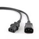 Кабель живлення Cablexpert IEC-С13 - IEC-С14, 3*1 мм, 5 м Чорний (PC-189-VDE-5M) - изображение 1