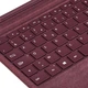 Чохол-клавіатура Microsoft Surface Pro 1725 Type Cover Alcantara Burgundy (FFP-00046) - изображение 5