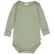 Дитяче боді Green Cotton 86 см Оливковий (25111211) - изображение 1