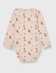 Дитяче боді для дівчинки Green Cotton 92 см Пудровий (25111209) - изображение 3