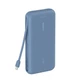 Портативний акумулятор Belkin 20000 мАгод 30 Вт Power Bank з інтегрованим кабелем USB-C Синій (BPB024HQBL) - зображення 1