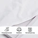Полотенце махровое IDEIA для рук и лица 70х140 см 550 г/м2 хлопок белый (4820227288953) - изображение 5