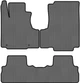 EVA коврики EVAtech в салон авто для CR-V (with armrest) Honda 2007-2012 3 поколения SUV USA Ромб Серый Черный кант (HA33633Z3LA2RGB) - изображение 1