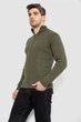 Кофта чоловіча на блискавці з кишенями, колір хакі, XL, XXL, 161R1053 - зображення 3