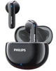 Бездротові Bluetooth навушники Philips 1000 Series TAT1199 для iPhone iOS Android Вбудований мікрофон З вологозахистом Шумопоглинанням ENC + ANC IPX5 BT 5.4 TYPE-C Hi-Fi звук Black - зображення 1