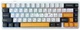 Бездротова ігрова механічна клавітура Aula F65 White-orange 2.4G/Bluetooth/Кабель з Українською розкладкою - зображення 1