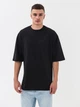 Набор футболок хлопковых длинных мужских Ray U0104-BW 2XL/3XL 2 шт Черный/Белый (RAY2000000026077) - изображение 5